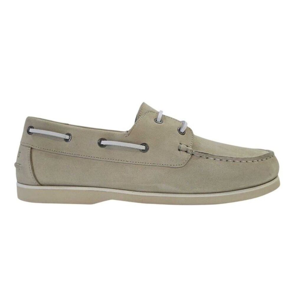 Jack Wills Mens Leather Boat Shoes / Sand
